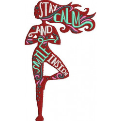 Stay Calm Smile Inside