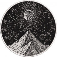 Mountain & Moon