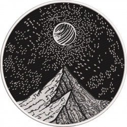 Mountain & Moon