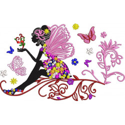 Fairy in All Florals