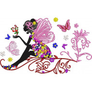 Fairy in All Florals