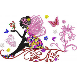 Fairy in All Florals