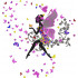 Floral Fairy with Butterflies