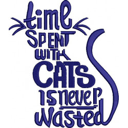 Time Spent with Cats Never Wasted