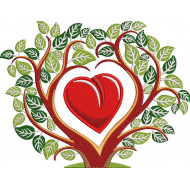Family Tree Heart