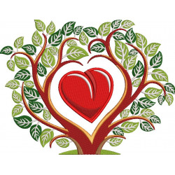 Family Tree Heart