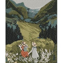 Friends Enjoying Beautiful Scenery