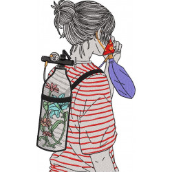 Girl Breathing