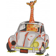Giraffe Car