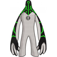 Alien Embroidery Design