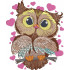 Loving Owl Pattern