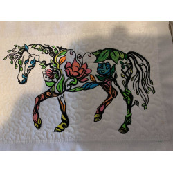 Colourful Horse