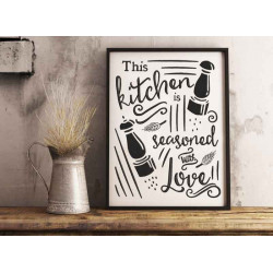 This Kitchen Is Seasoned With Love