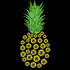 Floral Flower Pineapple