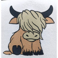 Baby Highland Cow