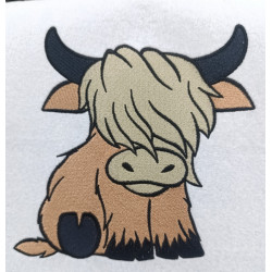 Baby Highland Cow