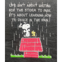Dance In The Rain Life Quote