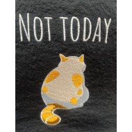 Not Today Tired Cat 