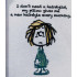Pillow Hairstyle Funny Quote 