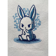 I'm Overthinking Funny Rabbit Quote