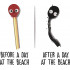 Before After Beach