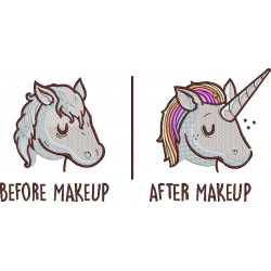 Before After Makeup