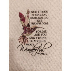 I See Trees Of Green Red Roses Too Quote