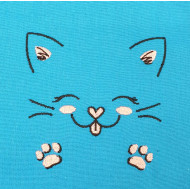 Cat Face And Paw