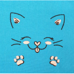 Cat Face And Paw