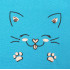 Cat Face And Paw