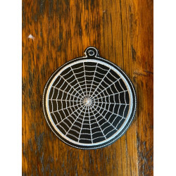 Round Spider Net Key Fob - ITH