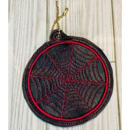 Circle Spider Net Key Fob - ITH