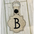 Hexagon Round Key Fob - ITH