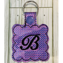 Box Round Key Fob - ITH