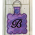 Box Round Key Fob - ITH