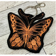 Blue Butterfly Key Fob - ITH