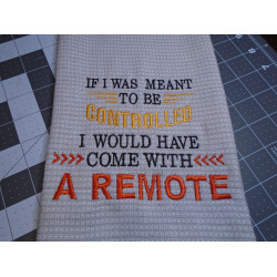 To Be Controlled Quote