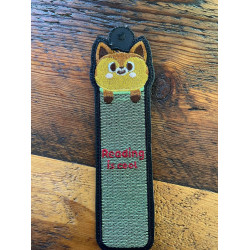 Fox In The Hoop Bookmark Machine Embroidery Designs - ITH