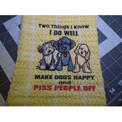 Two Things I Know Dogs Quote 