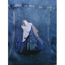Wolf Forest Art
