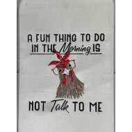 Not Talk To Me Chicken Funny Quote