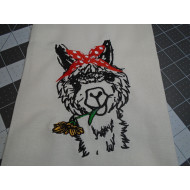 Cute Bandana Llama