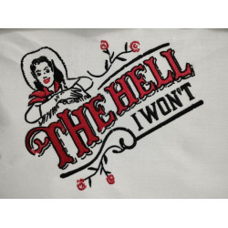 Hell I Won't Sassy Cowgirl