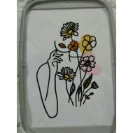 Woman With Flowers