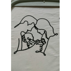 Parents Line Art