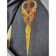 Floral Vintage Scissor
