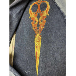 Floral Vintage Scissor