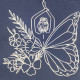 Floral Butterfly Girl