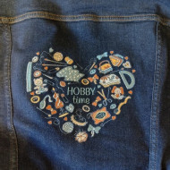 Sewing Hobby Time Heart