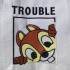Trouble Embroidery Design